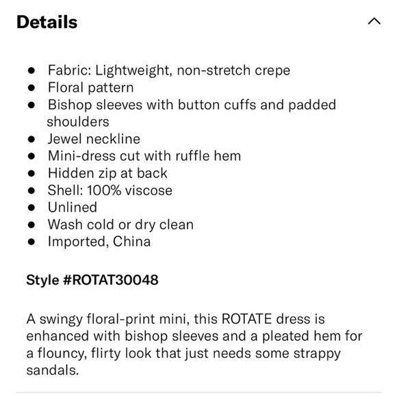 ROTATE Alison Dress - Picture 4 of 11